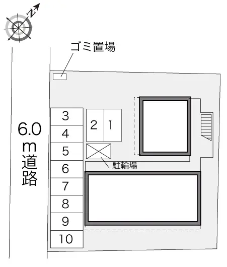 ★手数料０円★羽村市神明台　月極駐車場（LP）